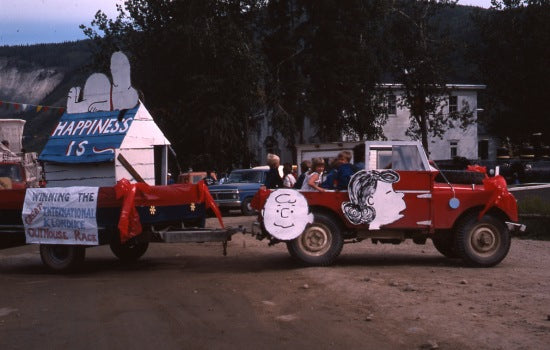 Discovery Day Parade Float, August 17, 1977.