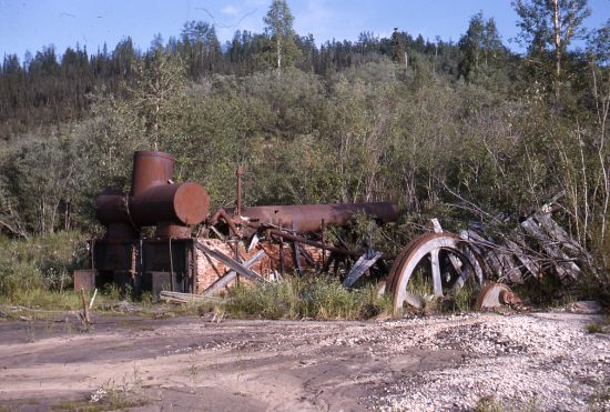 Former Thawing Plant, July 1964.