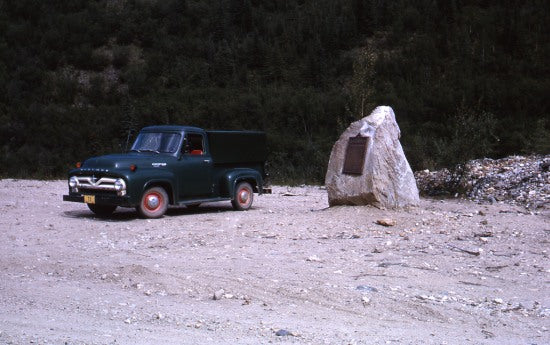Discovery Claim, Bonanza Creek, 1963.