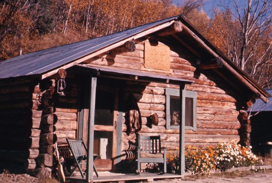 A Cabin on Eldorado Creek, 1968.