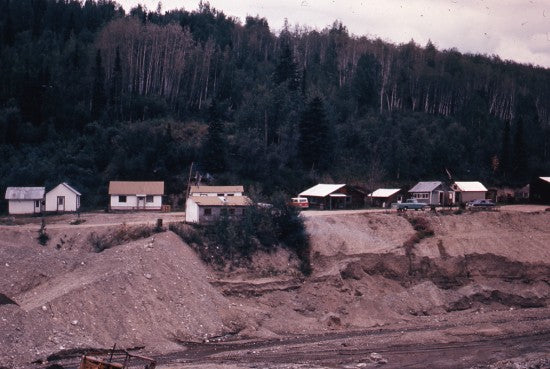 Mining Camp on Eldorado Creek, 1968.