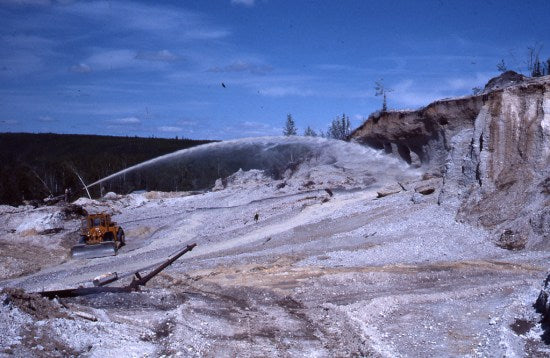 Mining Operation, Hunker Creek, 11 June 1978.