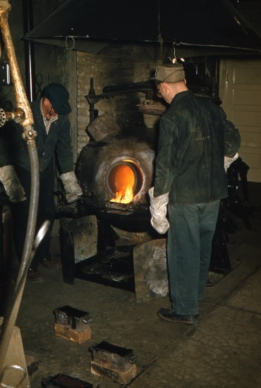 Pouring Gold, November 1955.